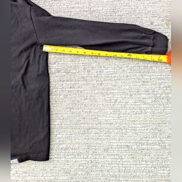 Broken Promises Unisex (Size Small) Black Tee with Graphics On Both Sleeves - Picture 7 of 12